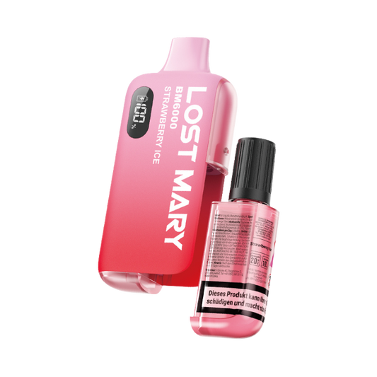 Lost Mary - BM6000 - Strawberry Ice - Vape Kit