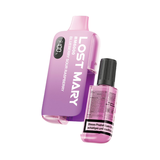Lost Mary - BM6000 - Blueberry sour Raspberry - Vape Kit