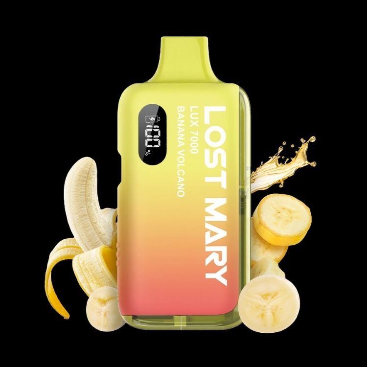 LOST MARY LUX 7000 Kit | Banana Volcano